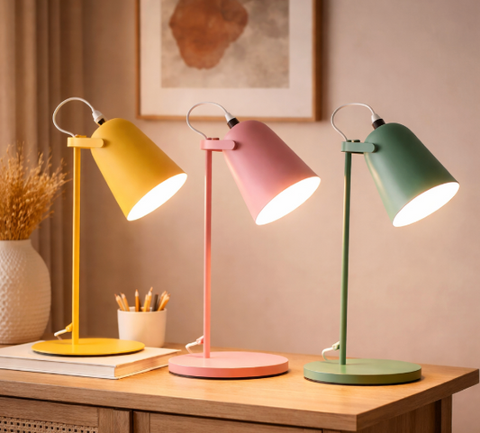Macaron Table Lamp - Nordic Desk Lamp - Adjustable Lamp